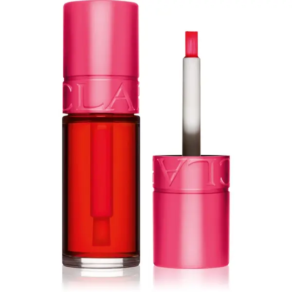 Clarins Clarins Water Lip Stain гланц за устни с матиращ ефект с хидратиращ ефект цвят 01 rose water 7 мл.