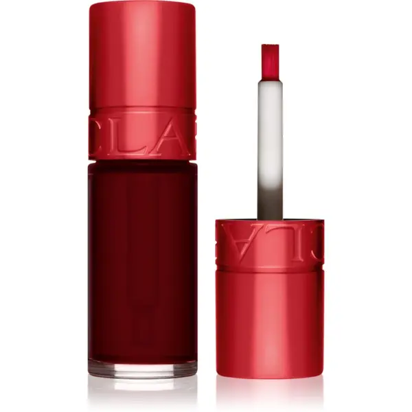 Clarins Clarins Water Lip Stain гланц за устни с матиращ ефект с хидратиращ ефект цвят 09 deep red water 7 мл.