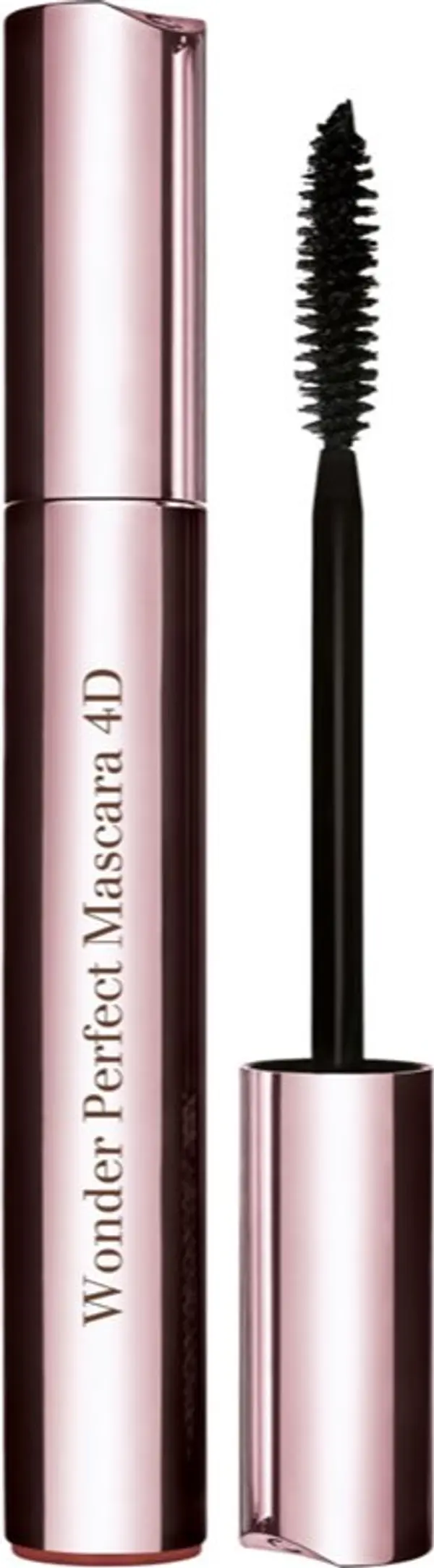 Clarins Clarins Wonder Perfect Mascara 4D спирала за обем и удължаване на мигли цвят 01 Perfect Black 8 мл.