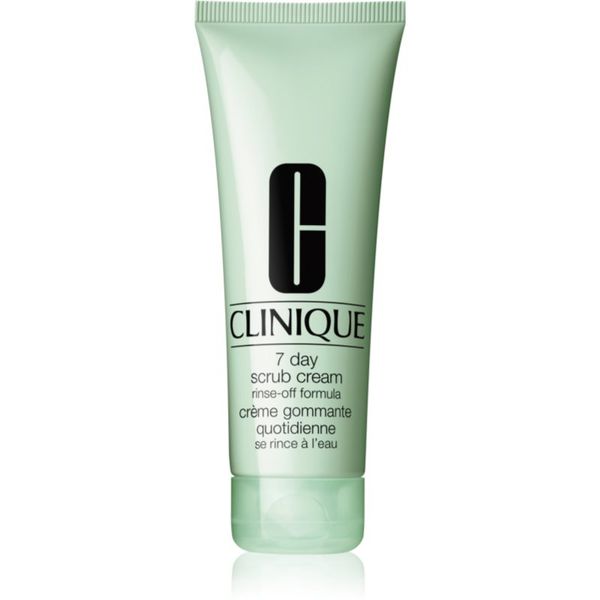 Clinique Clinique 7 Day Scrub Cream Rinse-Off Formula почистващ пилинг за ежедневна употреба 100 мл.