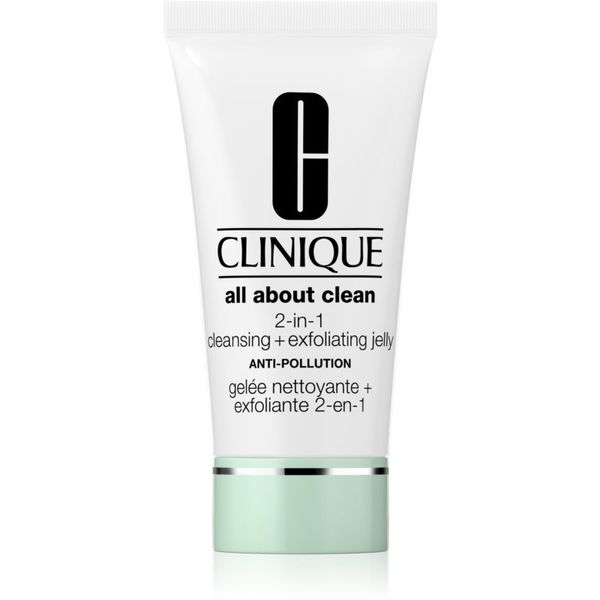 Clinique Clinique All About Clean 2-in-1 Cleansing + Exfoliating Jelly ексфолиращ почистващ гел 150 мл.