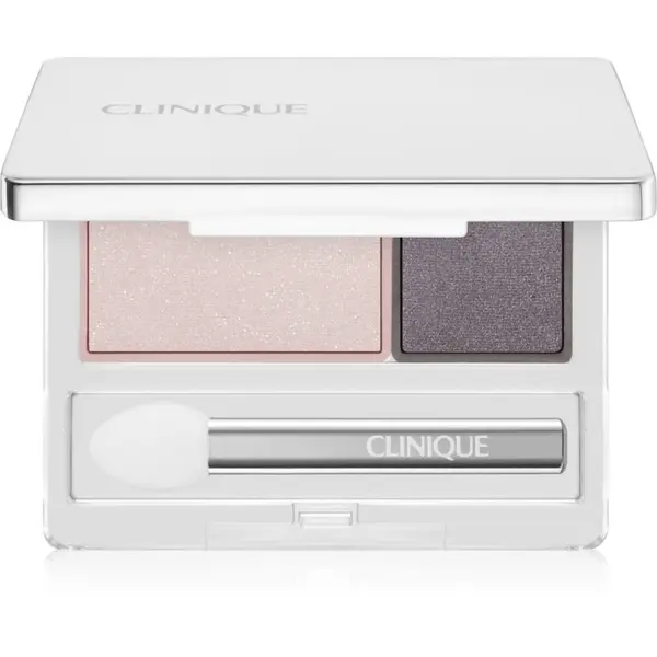 Clinique Clinique All About Shadow™ Duo дуо сенки за очи цвят Duo Uptown/Downtown - Shimmer/Matte 1.7 гр.