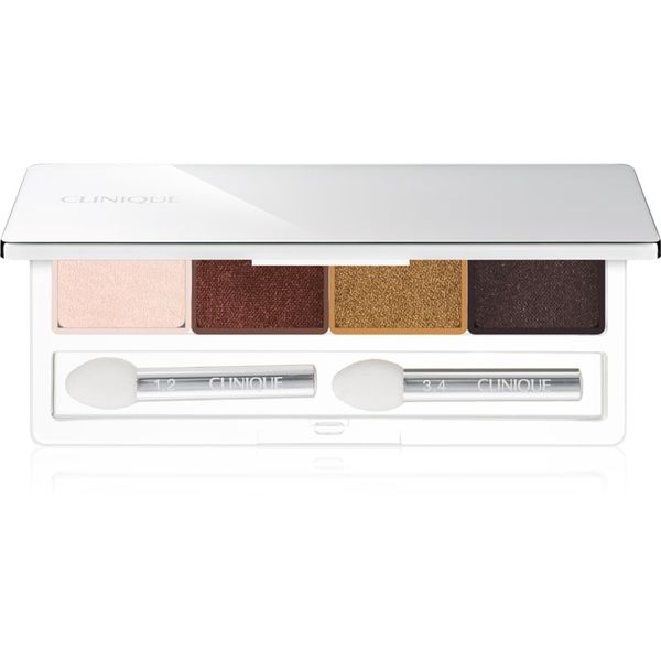 Clinique Clinique All About Shadow™ Quad сенки за очи цвят 03 Morning Java 4,8 гр.
