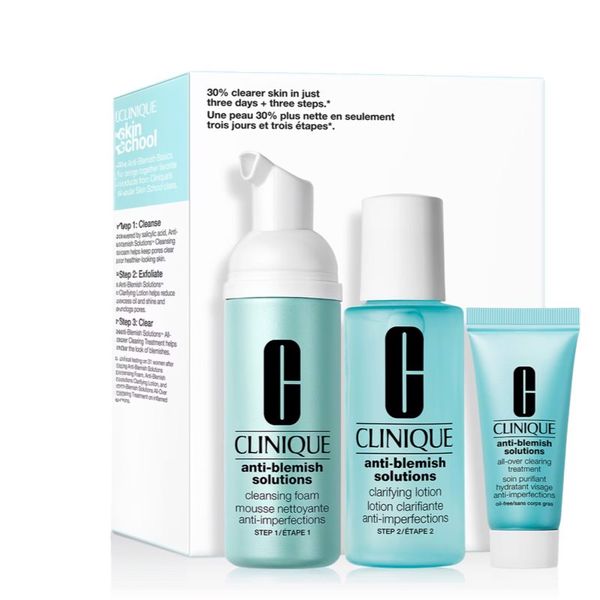 Clinique Clinique Anti-Blemish Solutions™ Mini Kits подаръчен комплект (за проблемна кожа)