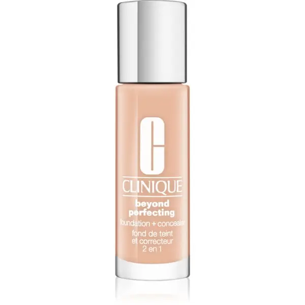 Clinique Clinique Beyond Perfecting™ Foundation + Concealer грим и коректор 2 в 1 цвят CN 18 Cream Whip 30 мл.