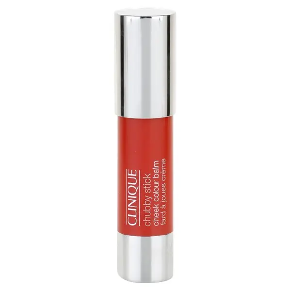 Clinique Clinique Chubby Stick™ Cheek Colour Balm руж с молив цвят 02 Robust Rhubarb 6 гр.
