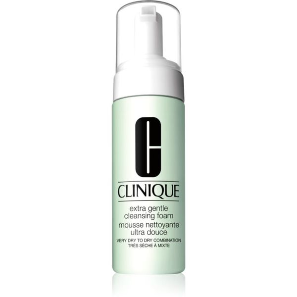Clinique Clinique Extra Gentle Cleansing Foam нежна почистваща пяна за суха или много суха кожа 125 мл.