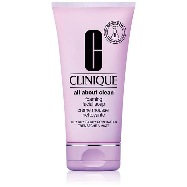Clinique Clinique Foaming Sonic Facial Soap пенлив сапун-крем за суха и смесена кожа 150 мл.