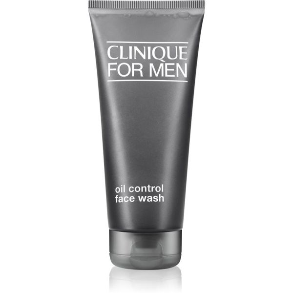 Clinique Clinique For Men™ Oil Control Face Wash почистващ гел за нормална към мазна кожа 200 мл.