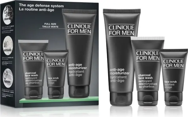 Clinique Clinique For Men™ The Age Defense System подаръчен комплект за мъже