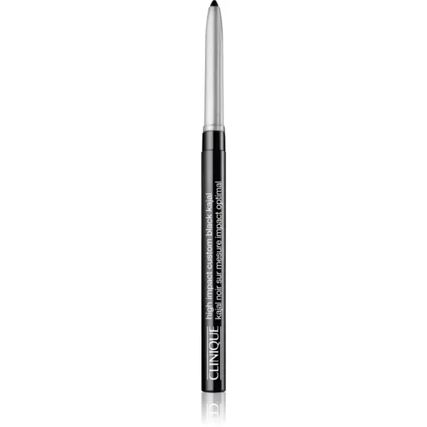 Clinique Clinique High Impact™ Custom Black Kajal молив за очи цвят 01 Blackened Black 0.28 гр.