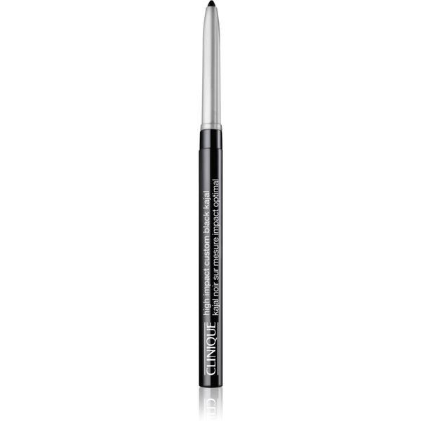 Clinique Clinique High Impact™ Custom Black Kajal молив за очи цвят 01 Blackened Black 0.28 гр.