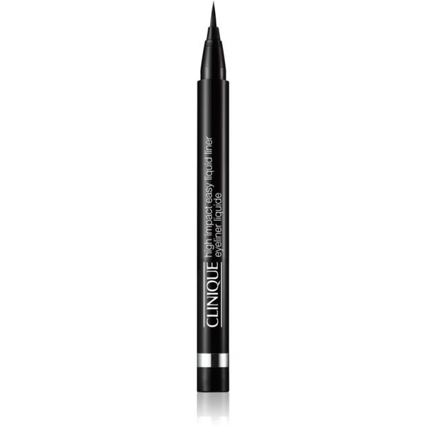 Clinique Clinique High Impact™ Easy Liquid Eyeliner прецизна течна очна линия цвят Black 0,67 гр.