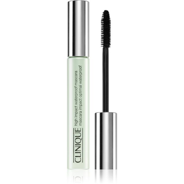 Clinique Clinique High Impact™ Waterproof Mascara водоустойчива спирала за обем цвят 01 Black 8 мл.