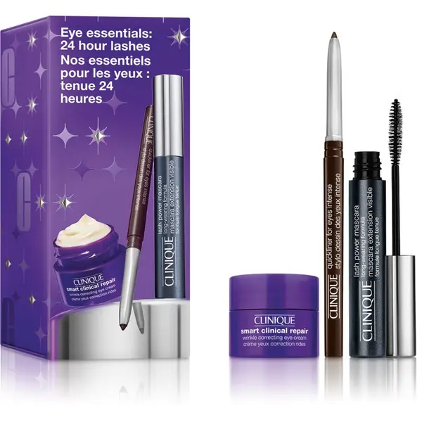 Clinique Clinique Holiday Eye Essentials: 24 Hour Lashes коледен подаръчен комплект за очи