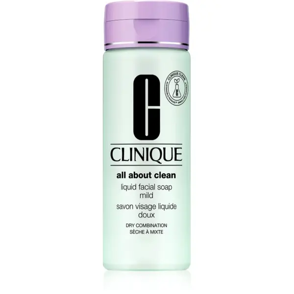Clinique Clinique Liquid Facial Soap Mild течен сапун за суха и смесена кожа 200 мл.