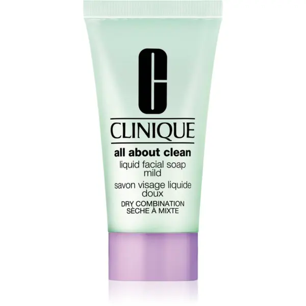 Clinique Clinique Liquid Facial Soap Mild течен сапун за суха и смесена кожа 30 мл.