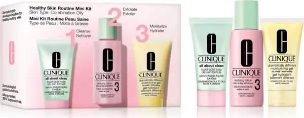 Clinique Clinique Mini Kit Healthy Skin Routine Skin Type 3 подаръчен комплект