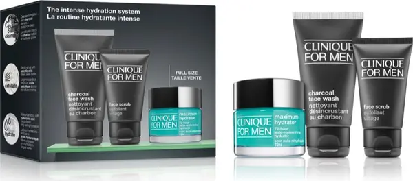 Clinique Clinique Mini Kit The Intense Hydration System подаръчен комплект за мъже