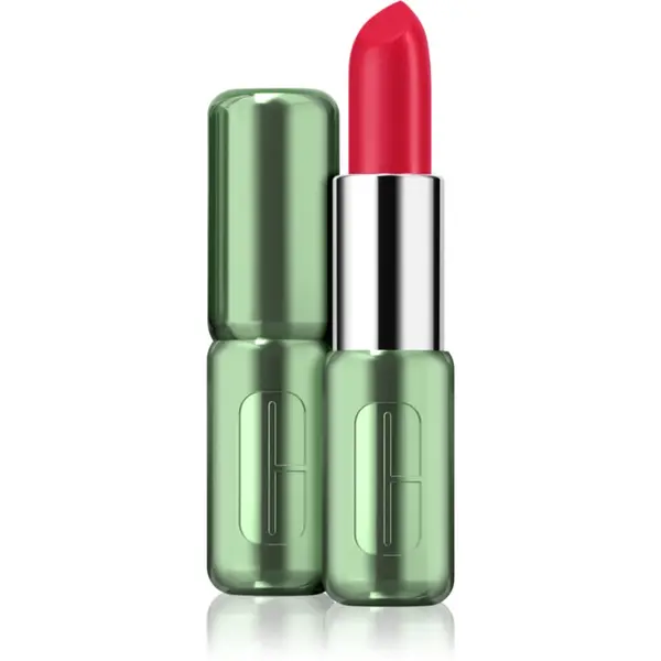 Clinique Clinique Pop™ Longwear Lipstick Satin сатенено червило цвят 37 Peppermint Pop 3.9 гр.