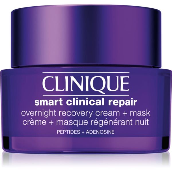 Clinique Clinique Smart Clinical™ Repair Overnight Cream & Mask околоочен крем и маска за регенерация и възстановяване на кожата 50 мл.