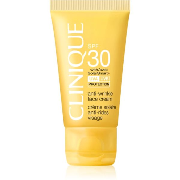 Clinique Clinique Sun SPF 30 Sunscreen Anti-Wrinkle Face Cream слънцезащитен крем за лице с антибръчков ефект SPF 30 50 мл.
