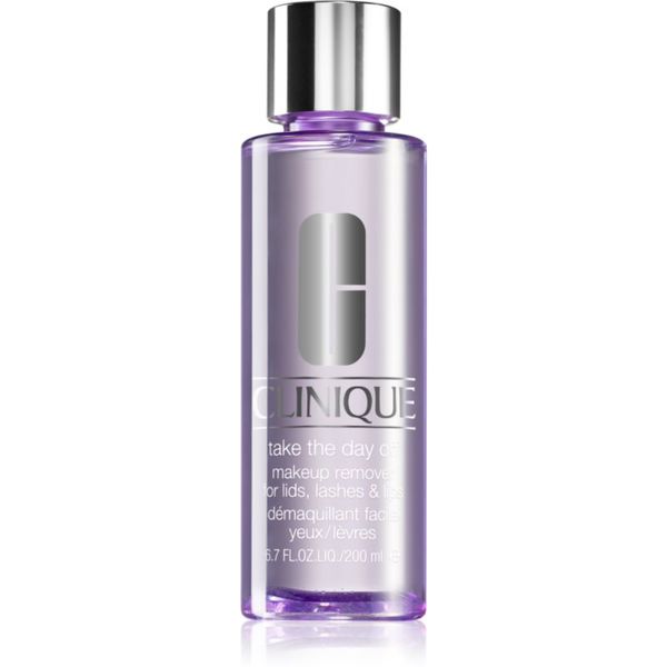 Clinique Clinique Take The Day Off™ Makeup Remover For Lids, Lashes & Lips двуфазен продукт за премахване на грим от очите и устните 200 мл.