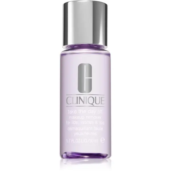 Clinique Clinique Take The Day Off™ Makeup Remover For Lids, Lashes & Lips двуфазен продукт за премахване на грим от очите и устните 50 мл.