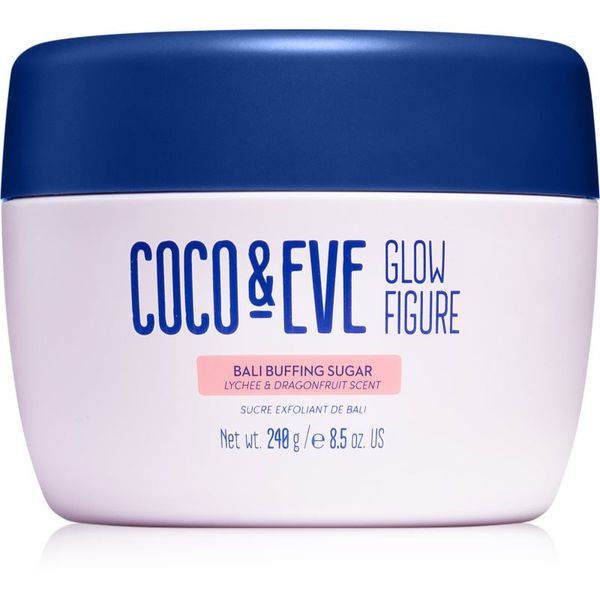 Coco & Eve Coco & Eve Glow Figure Bali Buffing Sugar омекотяващ захарен пилинг 240 гр.
