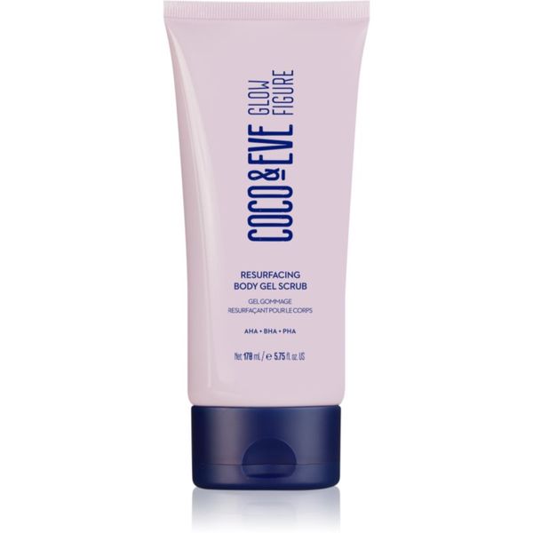 Coco & Eve Coco & Eve Glow Figure Resurfacing Body Gel Scrub нежен пилинг за тяло 170 мл.