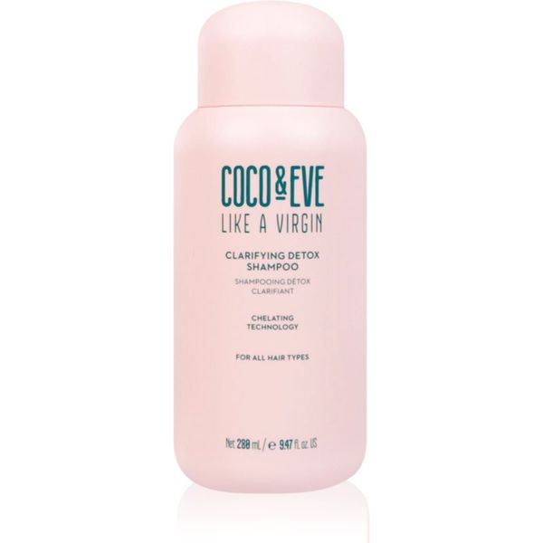 Coco & Eve Coco & Eve Like A Virgin Clarifying Detox Shampoo дълбоко почистващ шампоан с детокс ефект 288 мл.