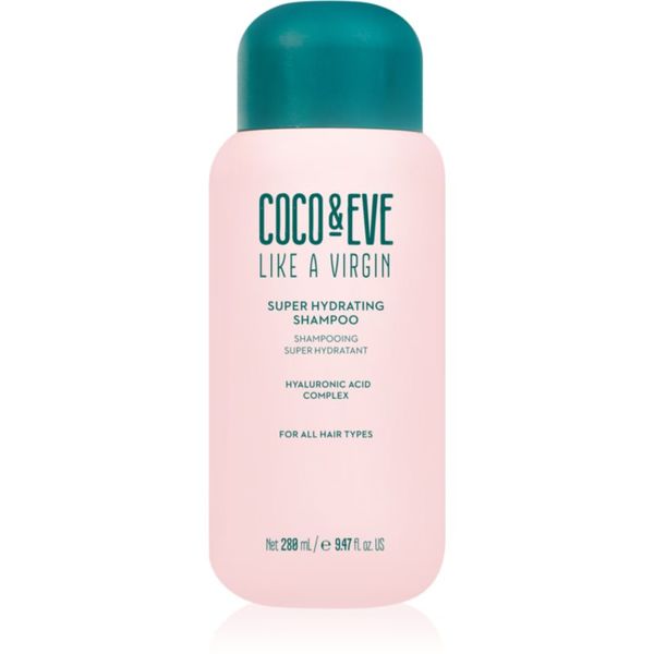 Coco & Eve Coco & Eve Like A Virgin Super Hydrating Shampoo хидратиращ шампоан за блясък и мекота на косата 288 мл.