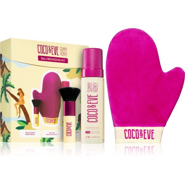 Coco & Eve Coco & Eve Sunny Honey Bali Bronzing Kit комплект за перфектен загар Medium