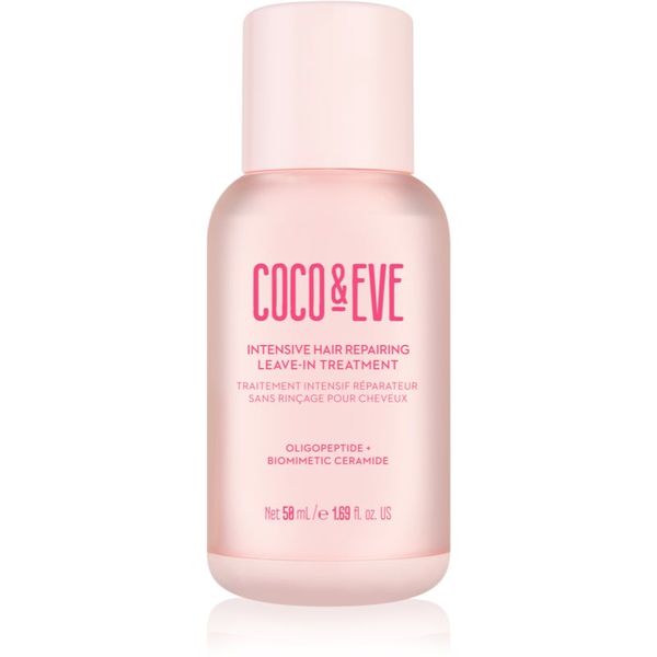 Coco & Eve Coco & Eve Sweet Repair Intensive Hair Repairing Leave-in Treatment регенериращ балсам без отмиване за увредена и боядисана коса 50 мл.