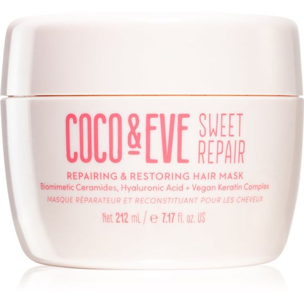 Coco & Eve Coco & Eve Sweet Repair интензивна маска за подсилване и блясък на косата 212 мл.