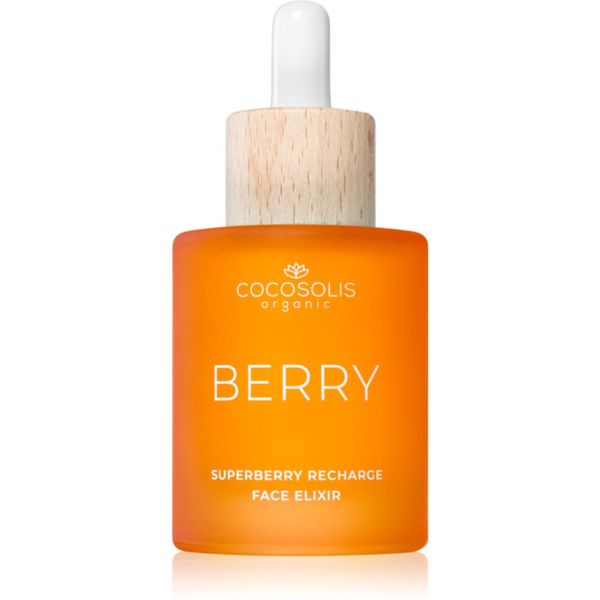 COCOSOLIS COCOSOLIS BERRY Superberry Recharge Face Elixir еликсир за подхранване и ревитализация на кожата на лицето 50 мл.