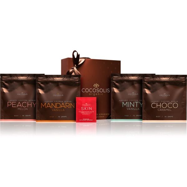COCOSOLIS COCOSOLIS Luxury Coffee Scrub Box комплект(за мека и гладка кожа)