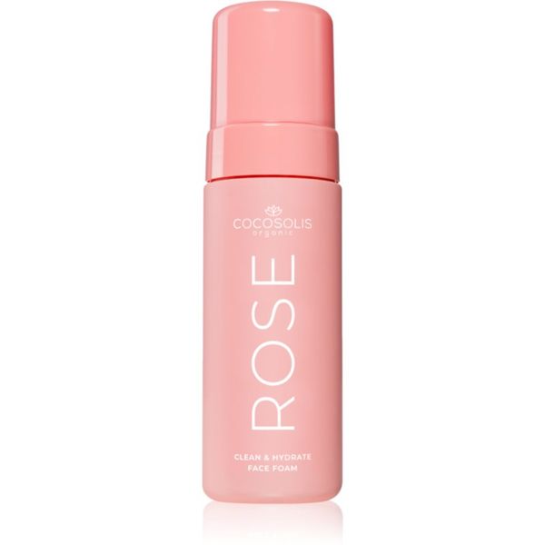 COCOSOLIS COCOSOLIS ROSE Clean & Hydrate Face Foam почистваща пяна за лице с хидратиращ ефект 150 мл.