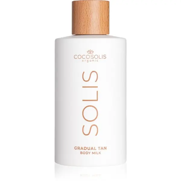 COCOSOLIS COCOSOLIS SOLIS Gradual Tan Body Milk автобронзиращ лосион за постепенен тен с аромат Caramel Latte 200 мл.