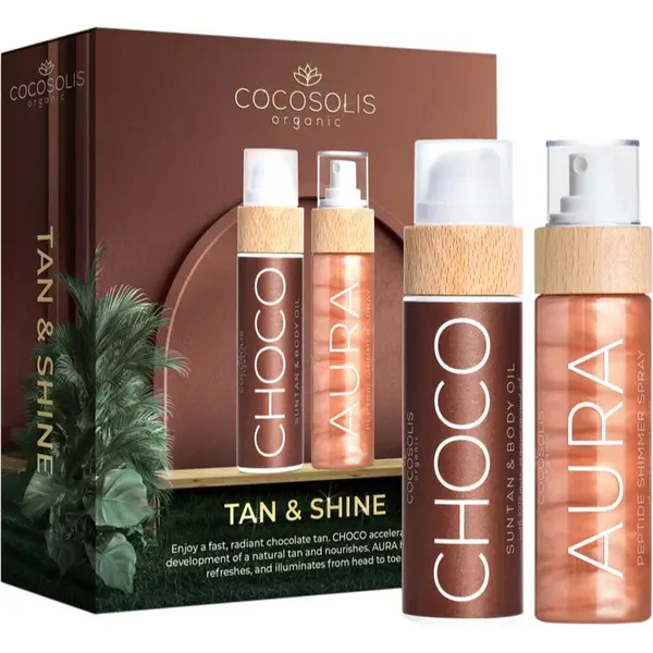 COCOSOLIS COCOSOLIS Tan & Shine подаръчен комплект за подчертаване на тена