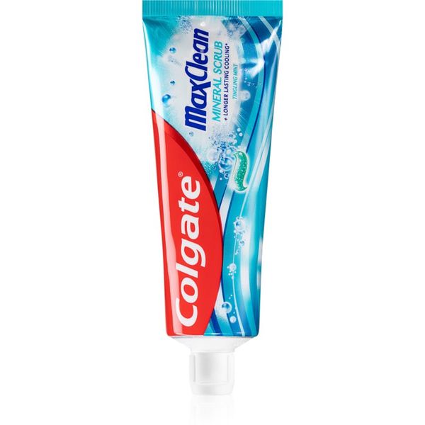 Colgate Colgate Max Clean Mineral Scrub паста за зъби-гел за свеж дъх Tingling Mint 75 мл.