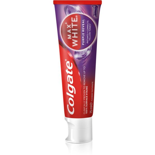 Colgate Colgate Max White Purple Reveal освежаваща паста за зъби 75 мл.