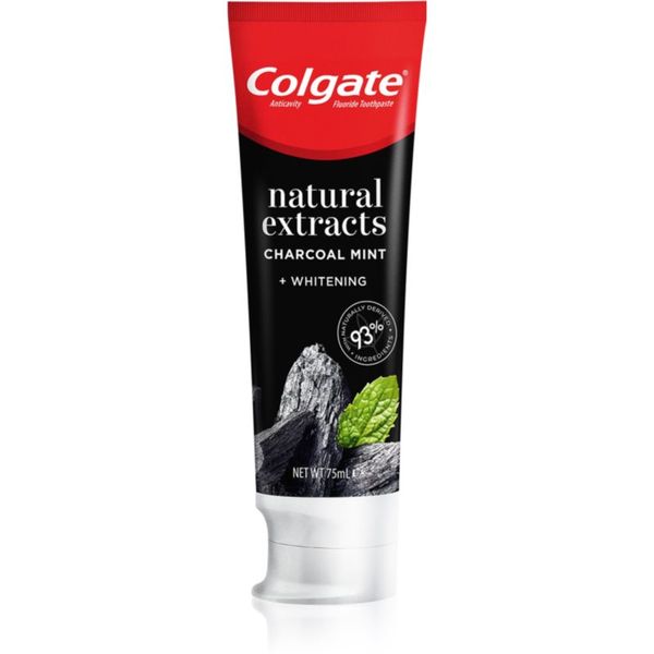 Colgate Colgate Natural Extracts Charcoal + White избелваща паста за зъби с активен въглен 75 мл.