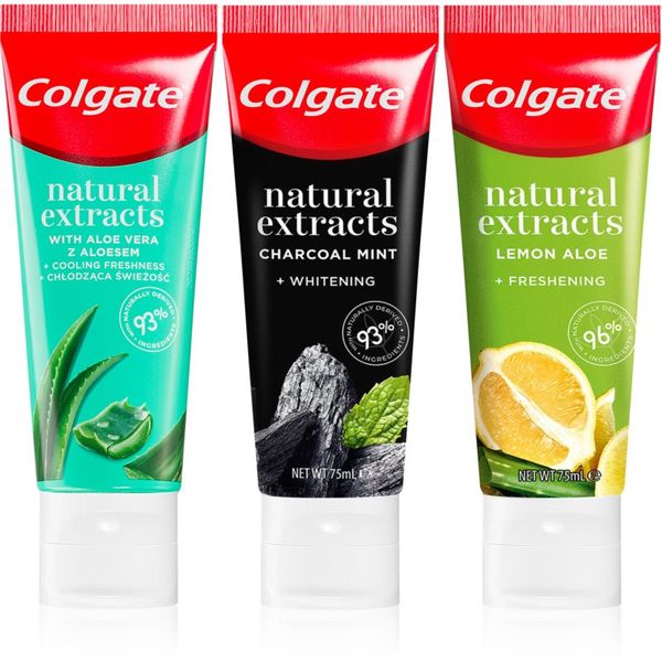 Colgate Colgate Naturals Mix натурална паста за зъби 3x75 мл.