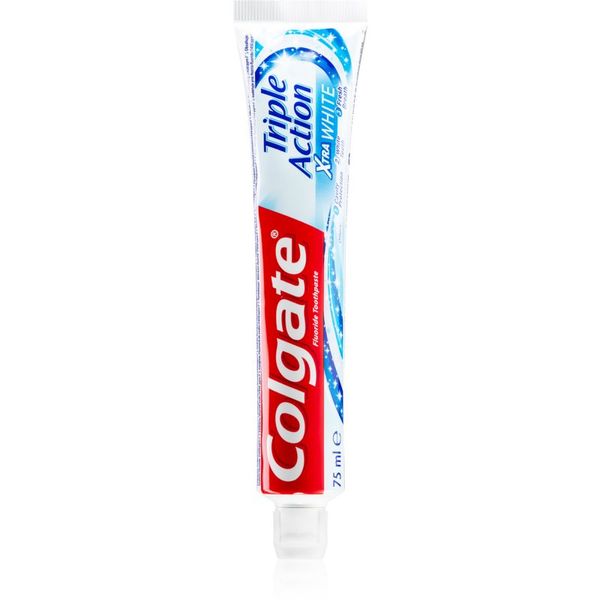 Colgate Colgate Triple Action Xtra White избелваща паста за зъби с флуорид 75 мл.