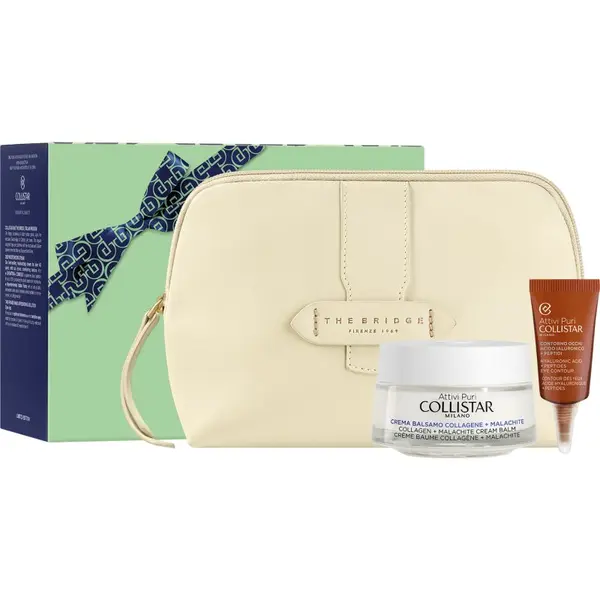 Collistar Collistar Attivi Puri Collagen + Malachite Conditioning Cream Gift Set подаръчен комплект за регенерация и подхранване на лицето