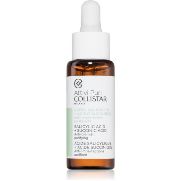 Collistar Collistar Attivi Puri Salicylic Acid + Succinic Acid детоксикиращ почистващ серум 30 мл.
