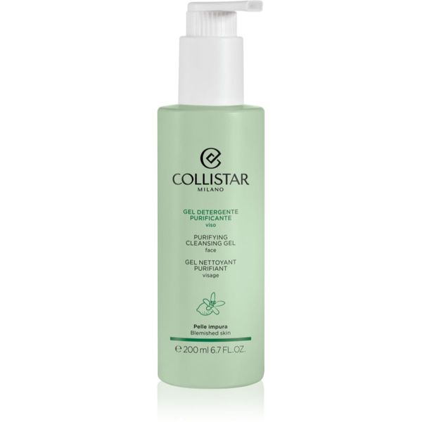 Collistar Collistar Cleansers Purifying Cleansing Gel нежен почистващ гел за раздразнена кожа на лицето 200 мл.