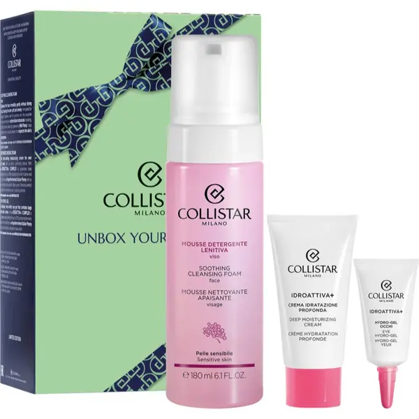 Collistar Collistar Cleansing Mousse Face Gift Set подаръчен комплект за чиста и здрава кожа на лицето