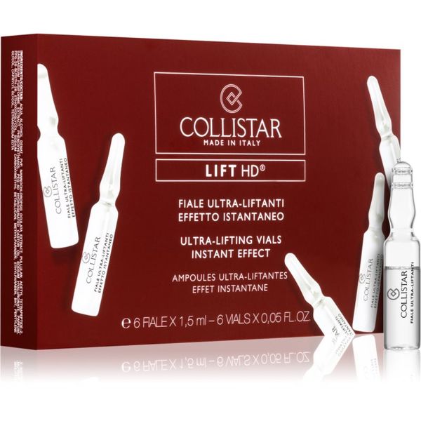 Collistar Collistar Lift HD Ultra-Lifting Vials Instant Effect лифтинг серум за лице 6 x 1.5 мл.